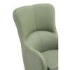 Kolding Green Fabric and Natural Ash Wood Chair 5501197