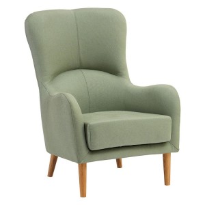 Kolding Green Fabric and Natural Ash Wood Chair Kolding Green Fabric and Natural Ash Wood Chair 5501197