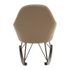 Kolding Light Grey Faux Leather and Metal Chair 5501204