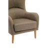 Kolding Mink Fabric and Natural Ash Wood Chair 5501198