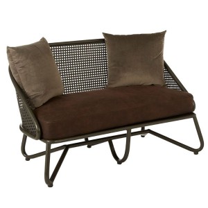 New Foundry Industrial Furniture 2 Seat Sofa With Curved Legs New Foundry Industrial Furniture 2 Seat Sofa With Curved Legs 5501805