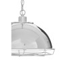 New Foundry Industrial Furniture Iron Chrome Pendant Light 2502214