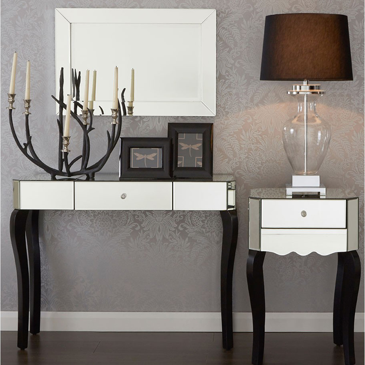 Orchid Mirrored Glass Furniture Orchid Mirrored Glass Furniture