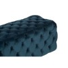 Sasha Traditional Chesterfield Midnight Blue Footstool