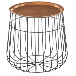Templar Copper Finish Iron Industrial Style Tray Table Templar Copper Finish Iron Industrial Style Tray Table