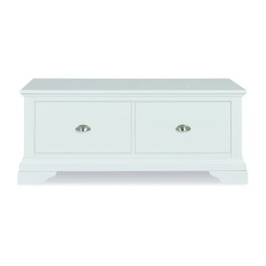 Bentley Designs Hampstead White Painted Furniture Blanket Box Bentley Designs Hampstead White Painted Furniture Blanket Box