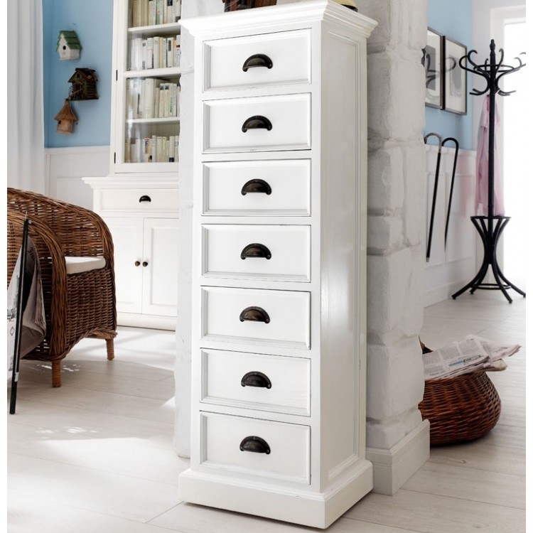 Halifax Painted Furniture 7 Drawer Wellington Chest CA598