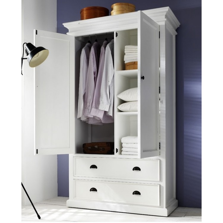 Halifax Painted Furniture Wardrobe with Drawers W001