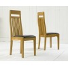 Tampa Oak Furniture 220cm Large Dining Table & Monte Carlo Chairs Set