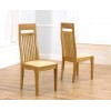 Tampa Oak Furniture 220cm Large Dining Table & Monte Carlo Chairs Set