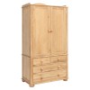 Amelie Oak Childrens Furniture Double Wardrobe