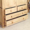 Amelie Oak Childrens Furniture Double Wardrobe