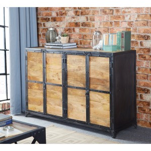 Ascot Industrial Furniture Large Sideboard Ascot Industrial Furniture Large Sideboard DID16