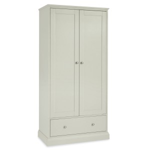 Ashby Cotton Painted Furniture 2 Door Wardrobe Ashby Cotton Painted Furniture 2 Door Wardrobe