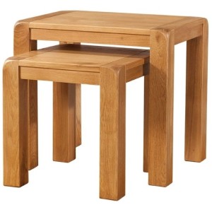Ayr Oak Furniture Nest of Tables Ayr Oak Furniture Nest of Tables