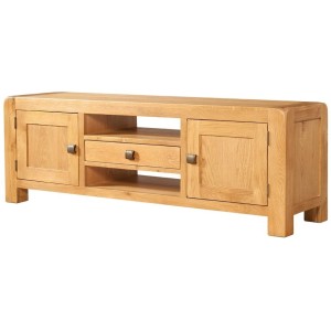 Ayr Oak Furniture Wide TV Unit Ayr Oak Furniture Wide TV Unit