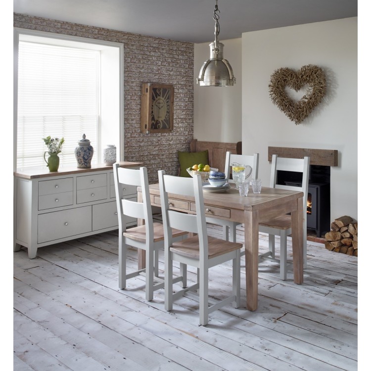 Chalked Oak and Grey Furniture