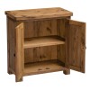 Aztec Solid Oak Furniture Rustic Small Occasional Cupboard