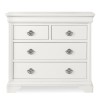 Bentley Designs Chantilly White 2 Over 2 Chest of Drawers