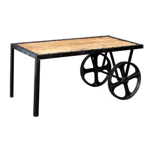 Cosmo Industrial Furniture Cart Coffee Table Cosmo Industrial Furniture Cart Coffee Table ID12