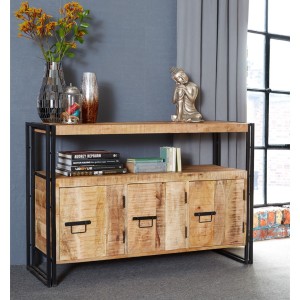 Cosmo Industrial Furniture 3 Doors Sideboard Cosmo Industrial Furniture 3 Doors Sideboard ID15