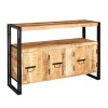 Cosmo Industrial Furniture 3 Doors Sideboard ID15