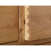 Dorset Oak Furniture 3 Over 4 Chest of Drawers DOR006