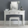 Hampstead White Painted Furniture Dressing Table Stool