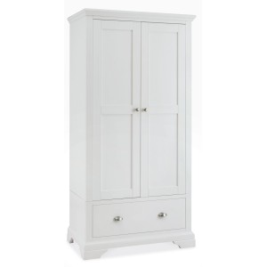 Hampstead White Painted Furniture Double Wardrobe Hampstead White Painted Furniture Double Wardrobe