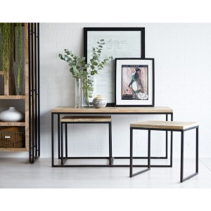 Cosmo Industrial Furniture John Long Coffee Table Set Cosmo Industrial Furniture John Long Coffee Table Set ID58