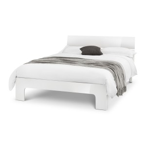 Julian Bowen Painted Furniture Manhattan White 4ft6 Double Bed Julian Bowen Painted Furniture Manhattan White 4ft6 Double Bed