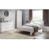 Julian Bowen Painted Furniture Manhattan White 4ft6 Double Bed