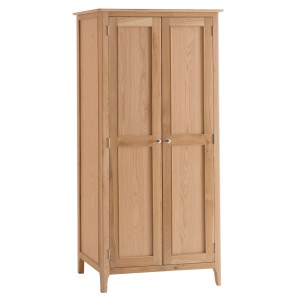Bergen Oak Furniture Full Hanging Wardrobe Bergen Oak Furniture Full Hanging Wardrobe