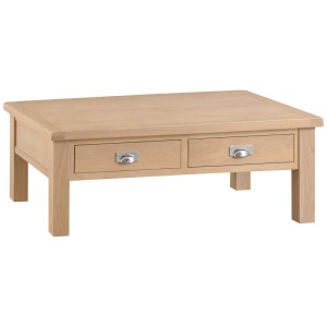 Langham Lime Washed Oak Large Coffee Table Langham Lime Washed Oak Large Coffee Table LLW-LCT