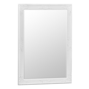 Florence Rectangular White Frame Mirror 75 x 105 Florence Rectangular White Frame Mirror 75 x 105 MR02-REC-W