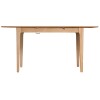 Bergen Oak Furniture 1.2m Butterfly Extending Table