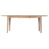 Bergen Oak Furniture 1.6m Butterfly Extending Table