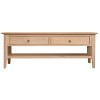 Bergen Oak Furniture Large Coffee Table