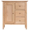 Bergen Oak Furniture Large Cupboard