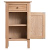 Bergen Oak Furniture Small Cupboard