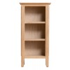 Bergen Oak Furniture Small Narrow Bookcase