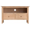 Bergen Oak Furniture Standard TV Unit