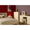 Divine London Ivory Painted Furniture 4ft6 Low-End Double Bed