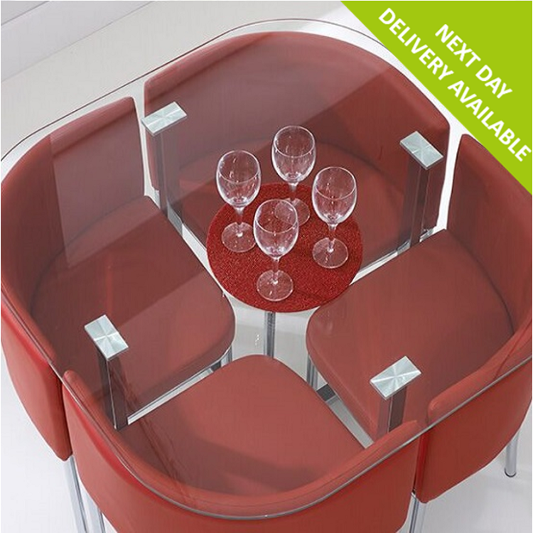 Glass Table and Chair Sets Glass Table and Chair Sets