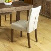 Blenheim Dining Cream Fabric Dining Table Chair Pair CDR03D