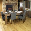 Mayan Walnut Furniture 6 Seater Dining Table 150cm CDR04B