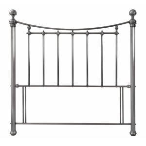 Bentley Designs Isabelle Metal Furniture Nickel 4ft6 Double Headboard Bentley Designs Isabelle Metal Furniture Nickel 4ft6 Double Headboard