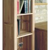 Mobel Oak Furniture Narrow Bookcase COR01D