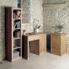 Mobel Oak Furniture 2 Drawer Filing Cabinet COR07A