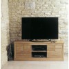 Mobel Oak Furniture Widescreen Television Cabinet Stand COR09B